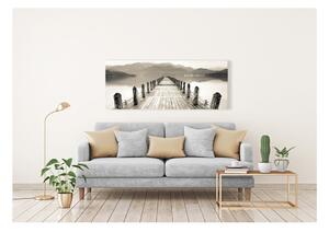 Canvas Harmony Molo fali kép, 60 x 150 cm - Styler
