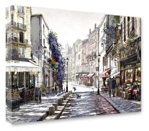 Canvas Watercolor Paris II fali kép, 60 x 80 cm - Styler