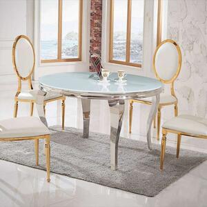 Grazia étkezőasztal fehér 120x120x74 cm