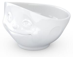 Fehér 'szerelmes' porcelán tálka - 58products