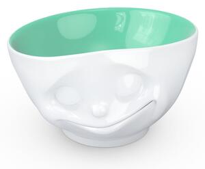Fehér-nefrit 'boldog' porcelán tálka - 58products