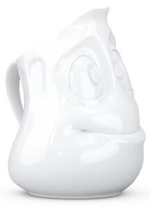 Fehér porcelán 'mosolygós' teáskanna, 350 ml - 58products