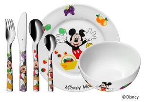 Mickey Mouse 6 darabos rozsdamentes, gyerek evőeszköz- és étkészlet - WMF