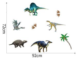 Falmatrica "Dinoszauruszok 9" 92x72cm
