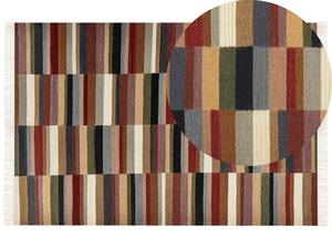 Színes kilim gyapjúszőnyeg 200 x 300 cm MUSALER