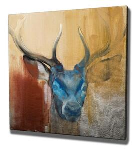 Colorful Deer vászonkép, 45 x 45 cm