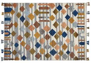 Színes kilim gyapjúszőnyeg 160 x 230 cm KASAKH