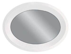 20818-2 Fannie ovális tükör fehér színű kerettel 60x80cm