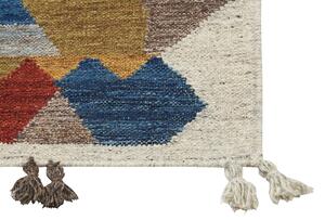Színes kilim gyapjúszőnyeg 160 x 230 cm ARZAKAN