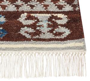Színes kilim gyapjúszőnyeg 200 x 300 cm AKNALICH