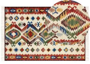 Színes kilim gyapjúszőnyeg 200 x 300 cm AREVIK