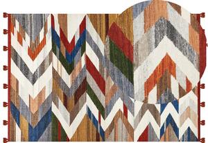 Színes kilim gyapjúszőnyeg 200 x 300 cm KANAKERAVAN