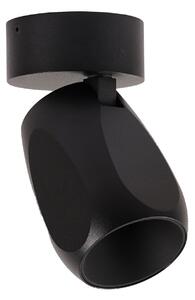 Mennyezeti Lámpa ANTIDARK, Facet W 70, dimmable, Fekete, Folyosó, Fém, Modern