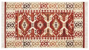 Színes kilim gyapjúszőnyeg 80 x 150 cm VOSKEVAZ