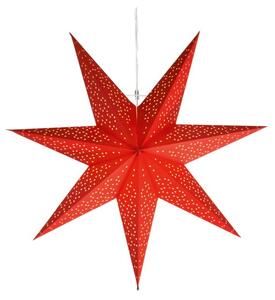 Dot piros világító csillag dekoráció, ⌀ 54 cm - Star Trading