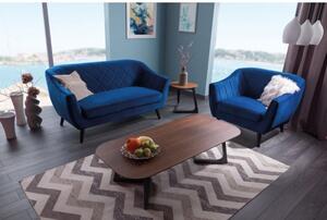 Molly Velvet 2 személyes kanapé kék