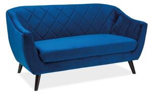 Molly Velvet 2 személyes kanapé kék