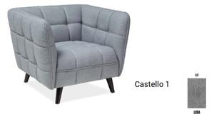 Castello fotel szürke