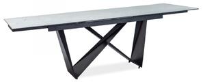 Cavalli II bővíthető étkezőasztal fekete 160-240x90cm