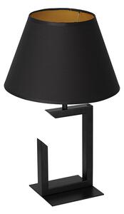 Luminex Asztali lámpa 1xE27/60W/230V 45 cm fekete/arany LU3396