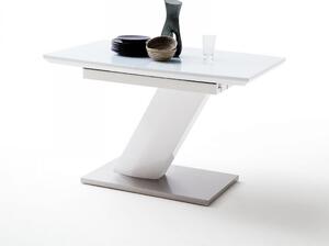 GALINA Fehér Bővíthető Étkezőasztal 120-160cm