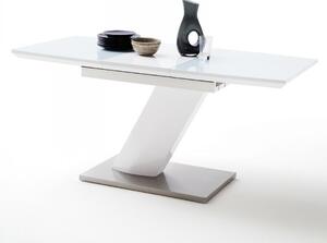 GALINA Fehér Bővíthető Étkezőasztal 120-160cm