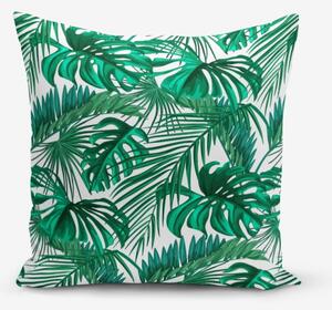 Mint Green Kavanice pamutkeverék párnahuzat, 45 x 45 cm - Minimalist Cushion Covers