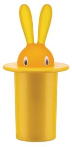 Magic Bunny fogpiszkáló tartó Alessi sárga