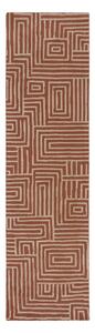 Terrakotta színű futószőnyeg 80x300 cm Kylo – Flair Rugs