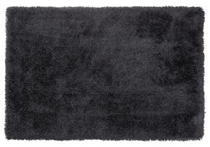 Különleges Shaggy Szövet Szőnyeg Fekete 140 x 200 cm CIDE