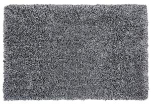 Különleges Shaggy Szövet Szőnyeg Fekete És Fehér 160 x 230 cm CIDE