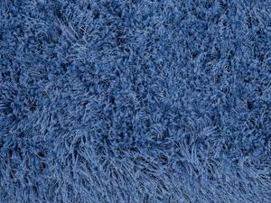 Különleges Shaggy Szövet Szőnyeg Kék 140 x 200 cm CIDE