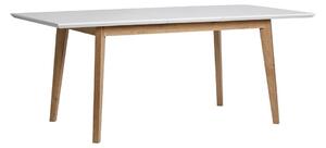 Libra meghosszabbítható étkezőasztal fehér asztallappal - Marckeric