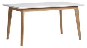 Libra meghosszabbítható étkezőasztal fehér asztallappal - Marckeric