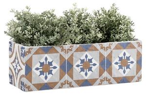Mediterrán mozaikos virágláda