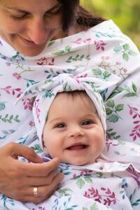 Babafotózás csomag baba blanket fejpánt egyedi neves tábla hónapos készlet Színes leveles