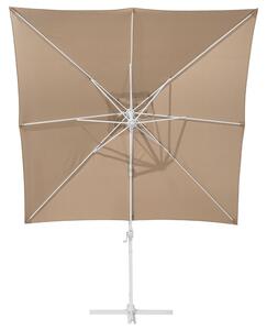 Függő homokbézs napernyő ⌀ 250 cm MONZA