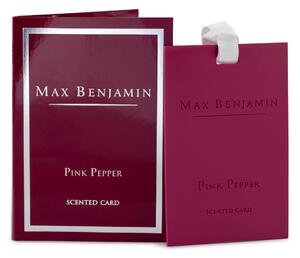 Illatkártya Pink Pepper Max Benjamin