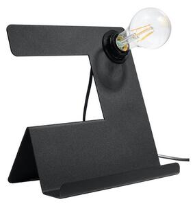 Sollux Asztali lámpa INCLINE 1xE27/60W/230V fekete SLX0418