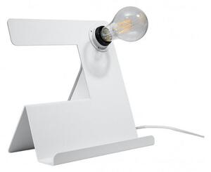 Sollux Asztali lámpa INCLINE 1xE27/60W/230V fehér SLX0417