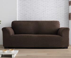 Milos kétszemélyes kanapéhuzat, barna 130-180 cm