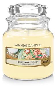 Christmas Cookie, Yankee Candle illatgyertya, kicsi üveg (vaníliás teasütemény)