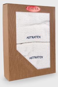 ASTRATEX ajándék törölköző szett, fehér 140 cm
