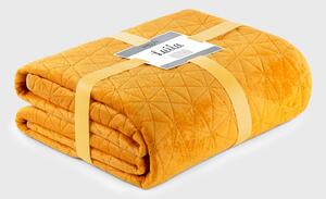 Laila Honey ágytakaró sárga 170x210 cm