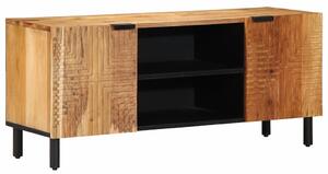 Tömör akácfa TV-szekrény 105 x 33 x 46 cm