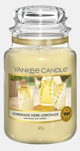 Yankee Candle Homemade Herb Lemonade gyertya, nagy sárga