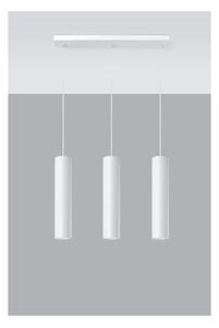Castro III fehér mennyezeti lámpa - Nice Lamps