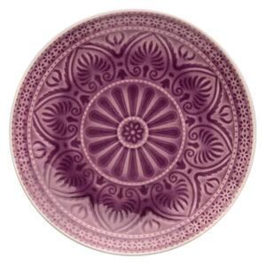 SUMATRA tányér 21cm lila