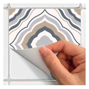 Decal Tiles Azulejos Giacomo 24 db-os falmatrica szett, 10 x 10 cm - Ambiance