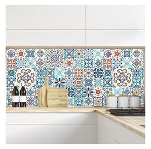 Tiles Azulejos Antibes 60 db-os falmatrica szett, 10 x 10 cm - Ambiance